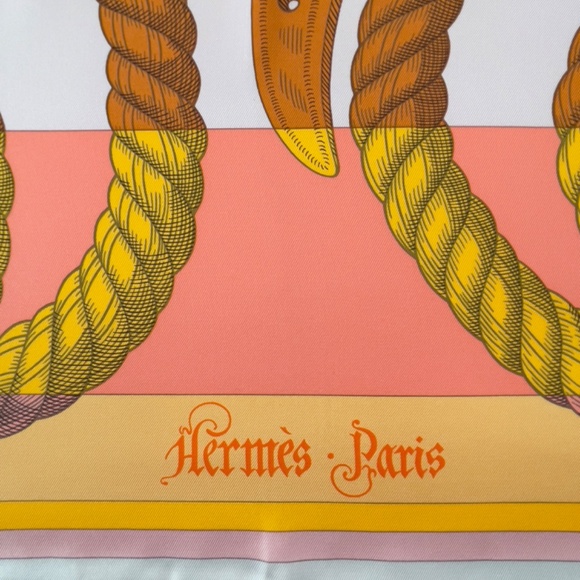 NWT Hermes Scarf Carré 90 "Della Cavalleria" Scarf2 - Picture 3 of 11